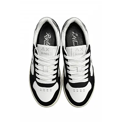 נעלי סניקרס לאישה SUN68 BASKET LOVE LADY- Black