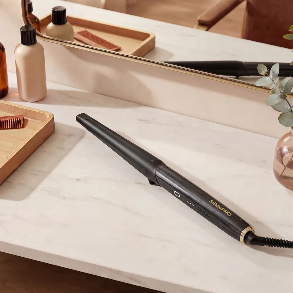 מסלסל BaByliss PRO BAB2481E 32 עד 19 מ״מ קוני ללא קליפס