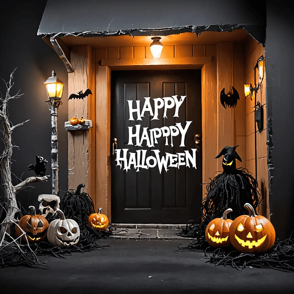 קישוטים למסיבת האלווין - HALLOWEEN